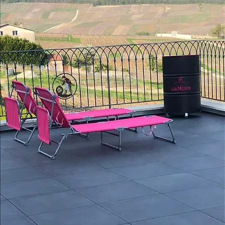 بيت للعطل Floressens En Champagne Terrasse Privative Sur Le Vignoble *