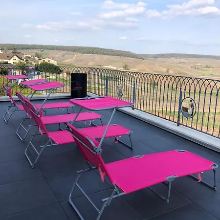 בית נופש Floressens En Champagne Terrasse Privative Sur Le Vignoble