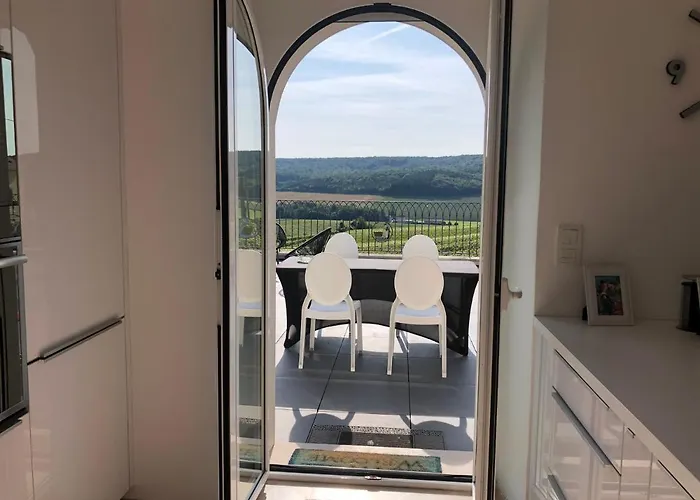 Floressens En Champagne Terrasse Privative Sur Le Vignoble Feriehus Fleury-la-Riviere